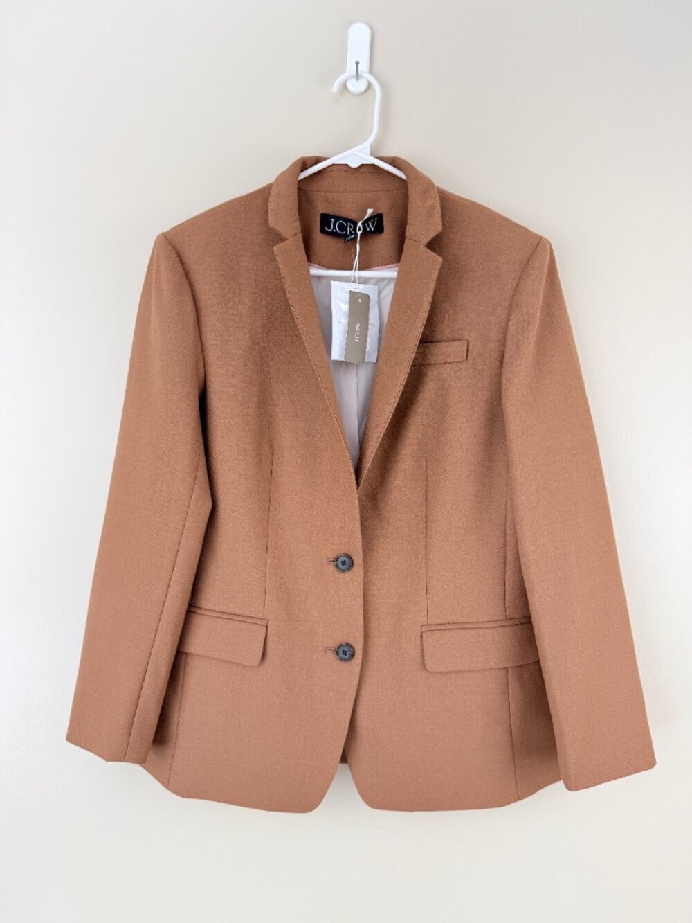 NWT J.Crew Women’s Wool Blazer Size 4 Italian Fabric